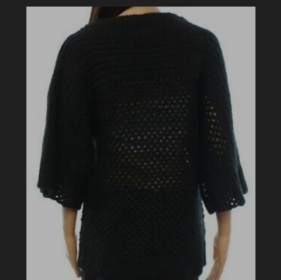 TRINA TURK Open Stitch Boatneck sweater - Picture 2 of 4